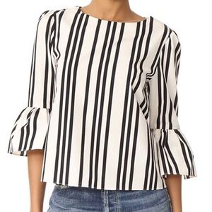 Alice + Olivia Striped Top Size Med